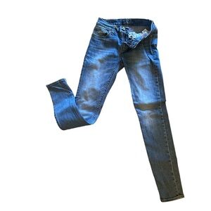 Lucky Sz:00/24 Brooke Skinny Blue Jeans